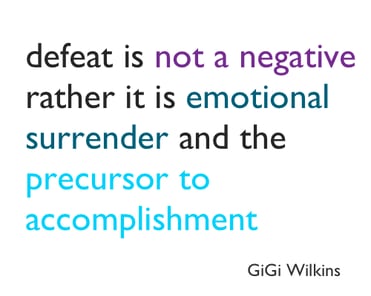 defeat