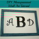 diy monogrammed wall art final 500