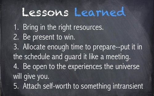 LEssons Learned