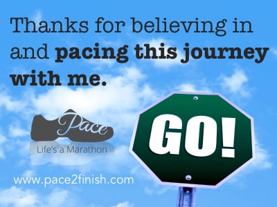 PACE: Life is a Marathon