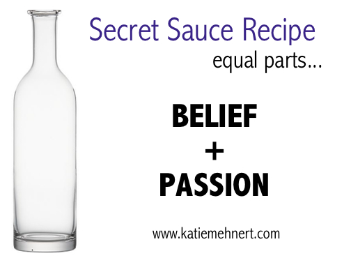 The Secret Sauce to Making Things Happen