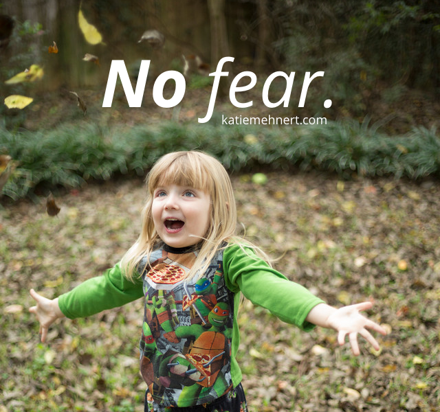 Lessons from my 5 Year Old on Fear
